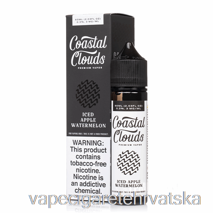 Vape Cigarete Ledena Jabuka Lubenica - Obalni Oblaci Co. - 60 Ml 6 Mg